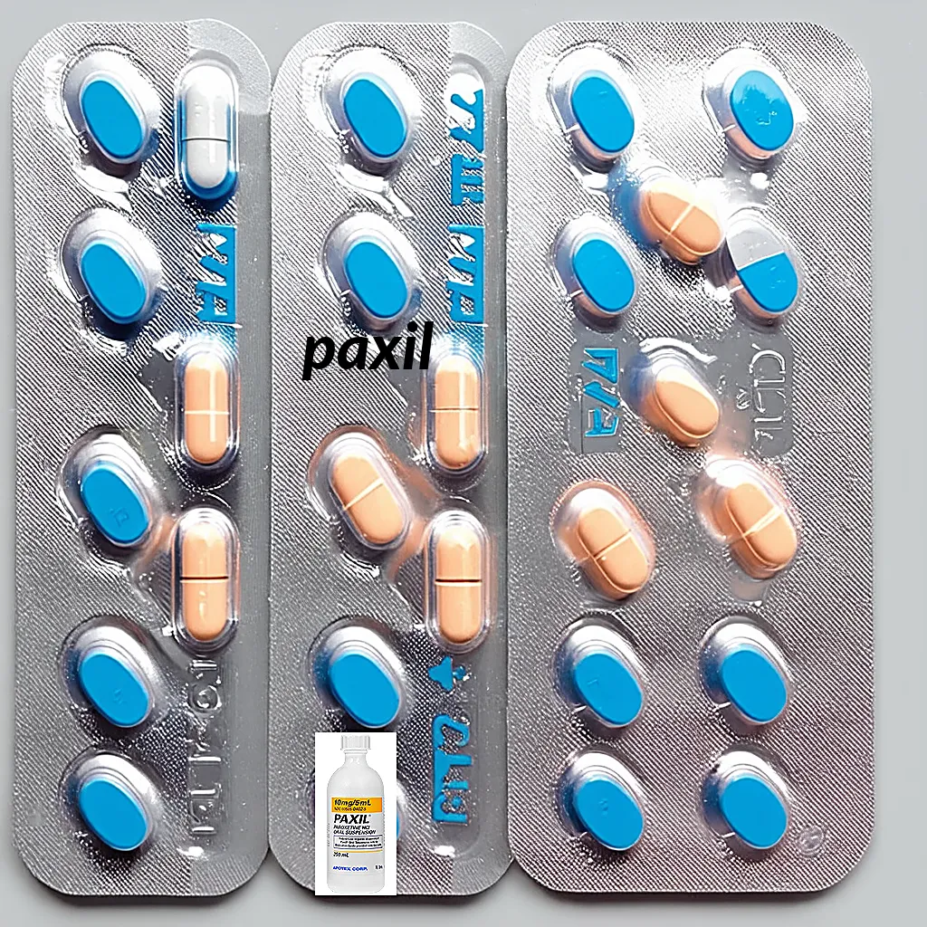 Nombre generico y comercial de paxil